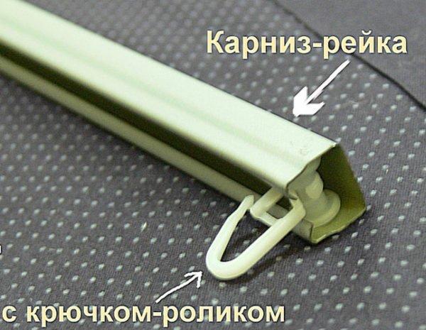 Устройство одноуровневого профильного карниза Устройство одноуровневого профильного карниза