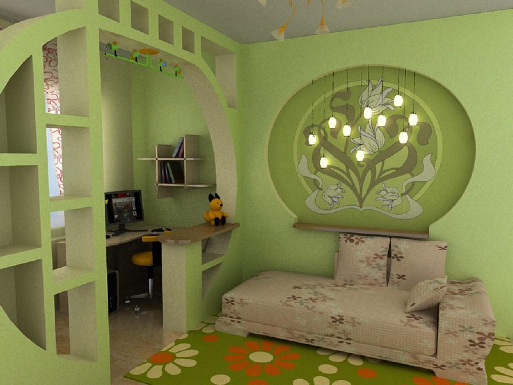 Дизайн комнаты для родителей и ребенка 