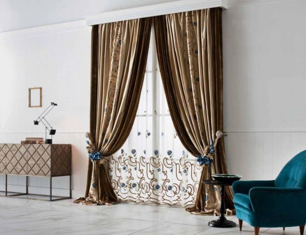 Итальянские шторы могут стать идеальным дополнением любого интерьера и великолепным оформлением большого окна