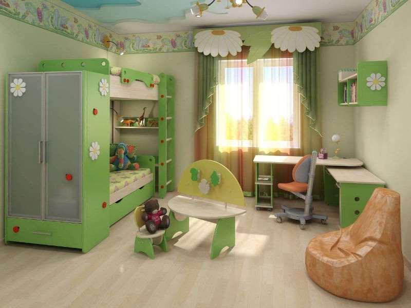 в детской