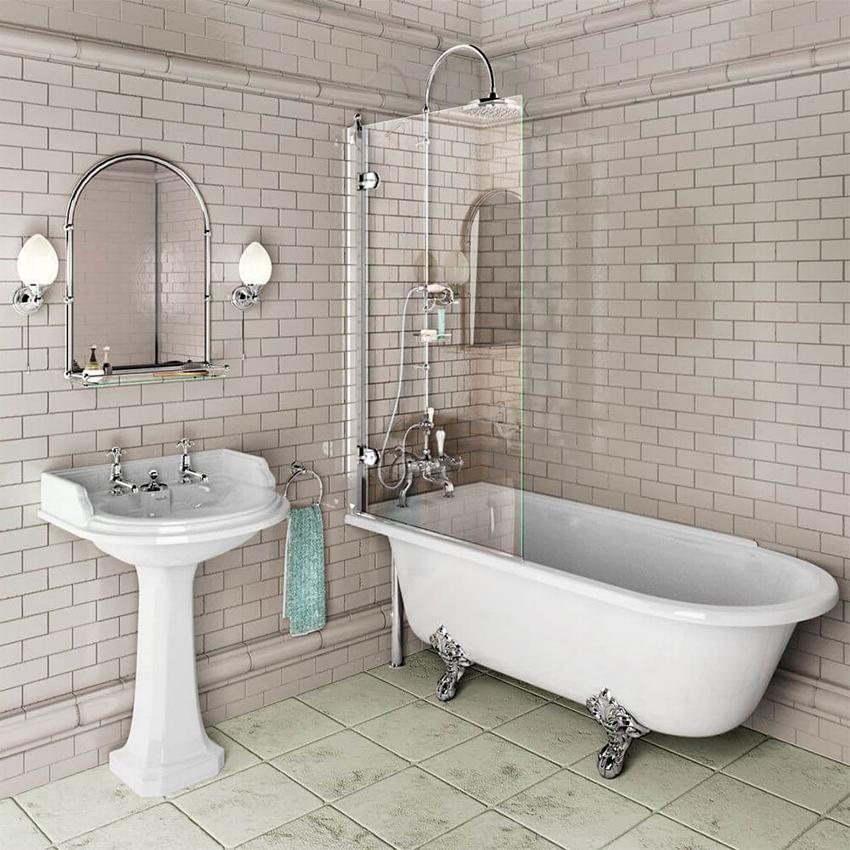 Благодаря разнообразному дизайну шторок, интерьеру ванной комнаты легко придать неповторимый стиль