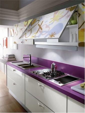 violet-countertop-and-unique-kitchen-cabinet-paint-915x1220
